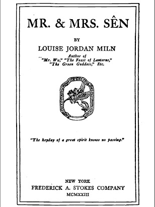 Mr. & Mrs. Sen (Hardcover)