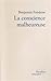 La conscience malheureuse