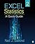 Excel Statistics: A Quick Guide