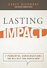 Book cover for Lasting Impact: 7 Powerful Conversations That Will Help Your Church Grow