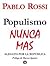Populismo nunca más - Alegato por la República