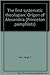 The First Systematic Theologian by Hugh T. Kerr