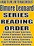 Elmore Leonard: Series Reading Order: A Read to Live, Live to Read Checklist [Frank Ryan Series, Chili Palmer Series, Raylan Givens Series, Jack Foley Series, Carl Webster Series]