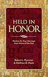 Book cover for Held in Honor: Wisdom for Your Marriage from Voices of the Past