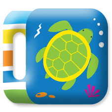 Una tortuga marina (Bath Book)