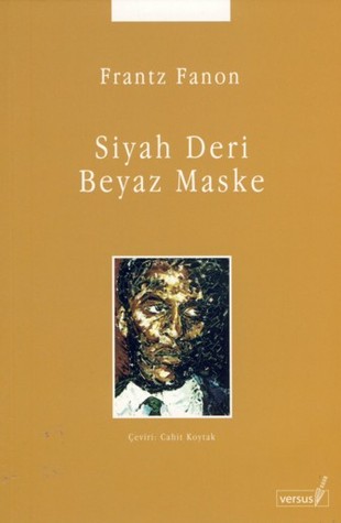 Siyah Deri Beyaz Maske