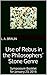 The Use of Rebus in the Philosophers’ Stone Genre: Symposium Booklet for 2016