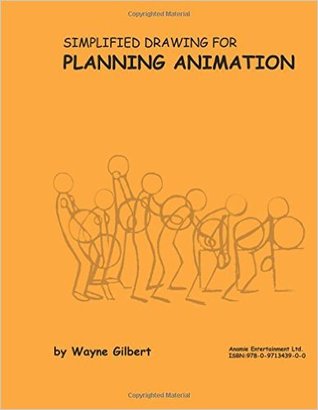 Simplified Drawing for Planning Animation (Spiral-bound)