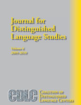 Journal for Distinguished Language Studies 6