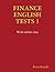 Finance English Tests 1