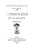 L'individu et la société