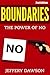 Boundaries: The Power of NO