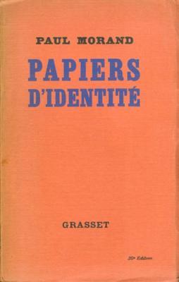 Papiers d'identité (Littérature Française) (French Edition)