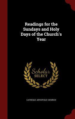 Readings for the Sundays and Holy Days of the Church's Year