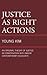 Justice as Right Actions: An Original Theory of Justice in Conversation with Major Contemporary Accounts