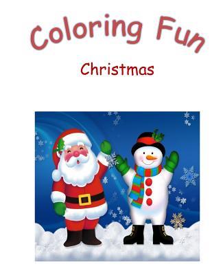 Coloring Fun Christmas: Coloring Book on Christmas Scenes. 100 Pages to Color, Great for Children, Ideal Birthday and Christmas Gift