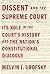 Dissent and the Supreme Court: Its Role in the Court's History and the Nation's Constitutional Dialogue