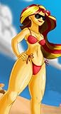 Sunset Shimmer's Naked Marathon