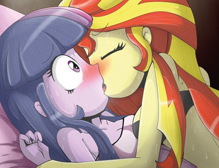 Sunset Shimmer's Victory Lap