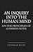 An Inquiry into the Human Mind, on the Principles of Common Sense