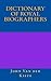 Dictionary of Royal Biographers