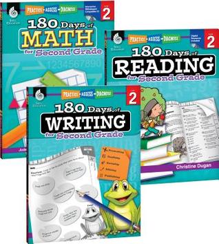 180 Days™: Includes Reading 2nd Edition, Writing, and Math for 2nd Grade Practice Workbook for Classroom and Home, Cool and Fun Practice Created by Teachers