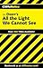 Cliffsnotes on Doerr's All the Light We Cannot See