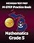 Michigan Test Prep M-step Practice Book, Mathematics Grade 5: Covers the Common Core State Standards
