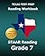 Texas Test Prep Reading Workbook Staar Reading, Grade 7: Covers All the Teks Skills Assessed on the Staar