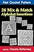 26 Mix & Match Alphabet Insertions Filet Crochet Pattern: Complete Instructions and Chart