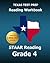 Texas Test Prep Reading Workbook Staar Reading, Grade 4: Covers All the Teks Skills Assessed on the Staar