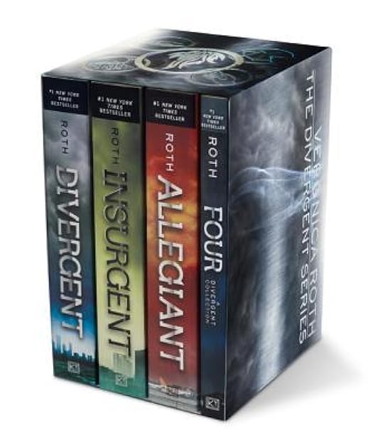 Divergent Series Four-Book Paperback Box Set: Divergent, Insurgent, Allegiant, Four