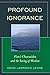 Profound Ignorance: Plato's Charmides and the Saving of Wisdom