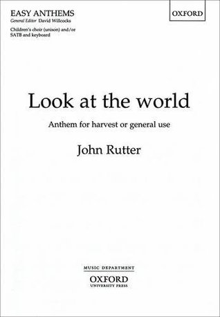 Look At The World E 165 (Sheet music)