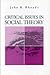 Critical Issues in Social Theory