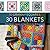 10 Granny Squares 30 Blankets: Color schemes, layouts, and edge finishes for 30 unique looks