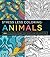 Stress Less Coloring Animals Peace Relaxation Imagination Kids Adults Teens Color Books Large Prints Designs 100 Pages