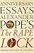 Anniversary Essays on Alexander Pope's 'The Rape of the Lock'