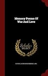 Memory Poems Of War And Love