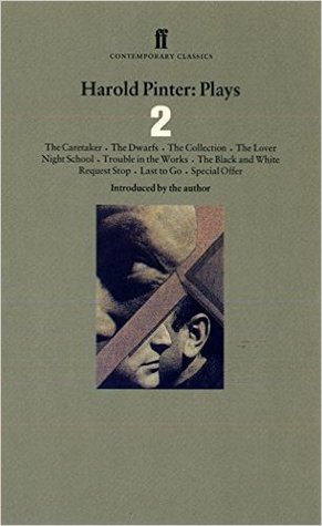 Capa do Livro Plays 2: The Caretaker / The Dwarfs / The Collection / The Lover / Night School / Trouble in the Works / The Black and White / Request Stop / Last to Go / Special Offer