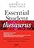 The American Heritage Essential Student Thesaurus