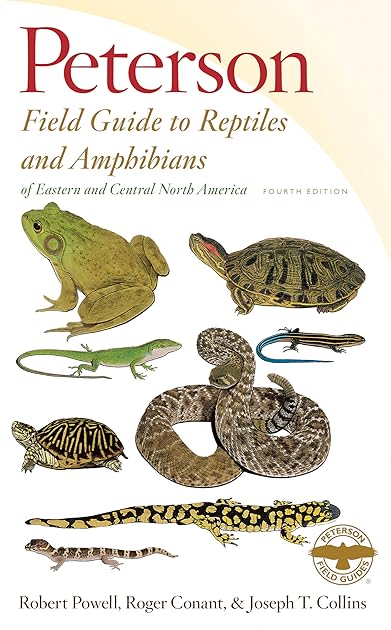 Peterson Field Guide To Reptiles And Amphibians Eastern & Central North America (Peterson Field Guides)