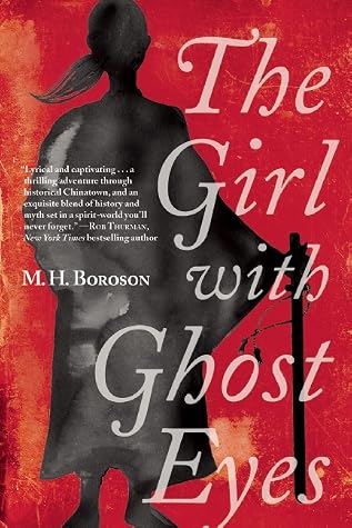 The Girl with Ghost Eyes by M.H. Boroson book cover