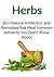 Herbs by Jane Leonard