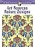 Creative Haven Art Nouveau Nature Designs Coloring Book (Creative Haven Coloring Books)