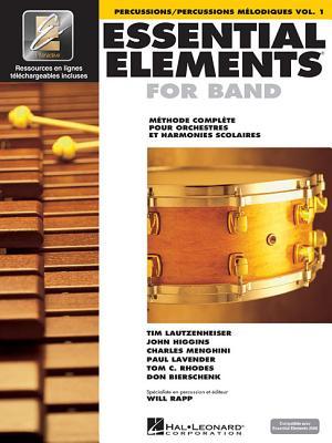 Essential Elements for Band avec EEi: French Edition Book, Online Audio - Percussion Method | Donald Bierschenk, John Higgins, Tim Lautzenheiser, Paul Lavender, Charles Menghini, Tom C Rhodes