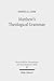 Matthew's Theological Grammar: The Father and the Son (Wissenschaftliche Untersuchungen Zum Neuen Testament 2.reihe, 402)