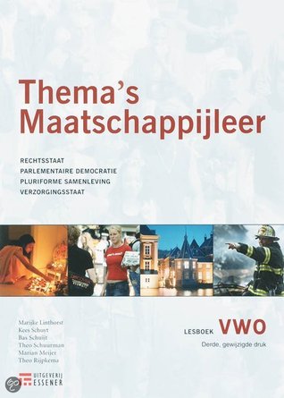 Thema's Maatschappijleer / Vwo / Deel Lesboek