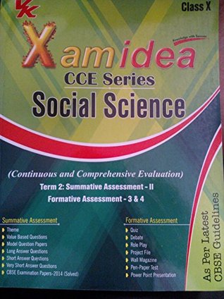 Xam Idea CCE Series Social Science Term-2 Class 10