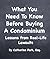 What You Need To Know Before Buying A Condominium by Catherine Park